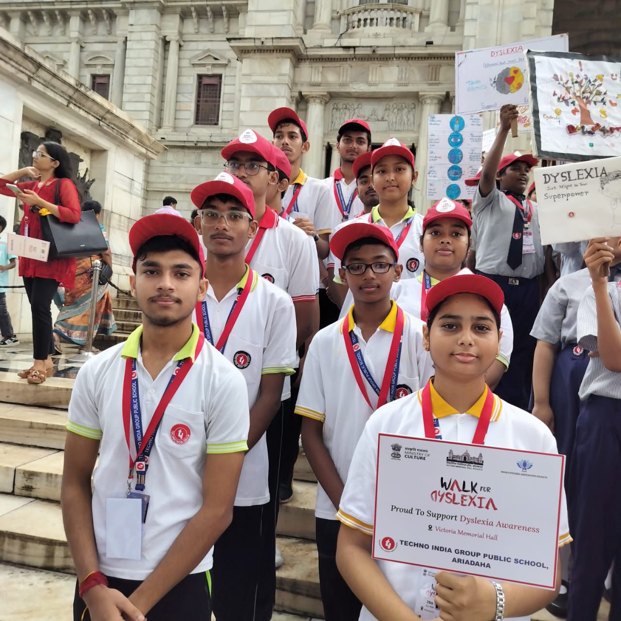 ‘Walk for Dyslexia’ from Victoria Memorial Hall